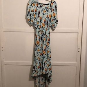 Short sleeve floral dress